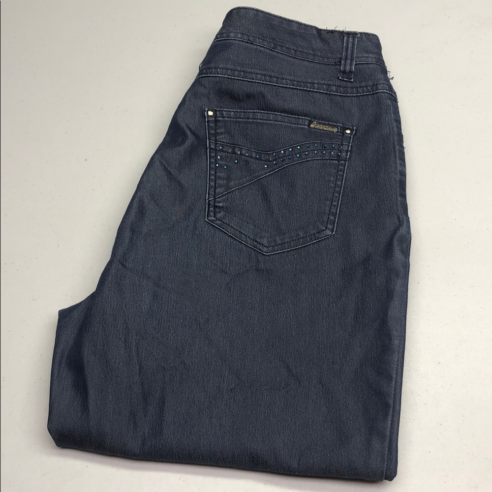 LIKE NEW SIMON CHANG BOOTCUT JEANS 6/28x30 ⭐️